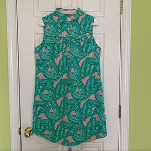 Vineyard Vines NWT Banana Leaf Margot shirt dress